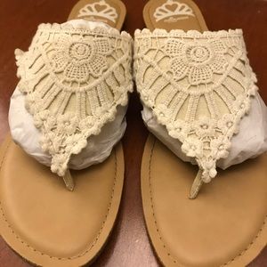 Women’s Fergalicious flat sandals
